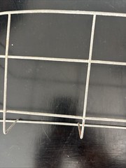 Vintage Sellers Hoosier Cabinet Holder Metal Wire Spice Rack Antique 21 inches