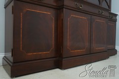71978: KARGES 4 Door Mahogany Breakfront China Cabinet