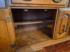 vintage antique china cabinet hutch