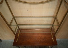 STUNNING AMERICAN MID CENTURY MODERN CIRCA 1960’S MAHOGANY & BRASS DRY BAR