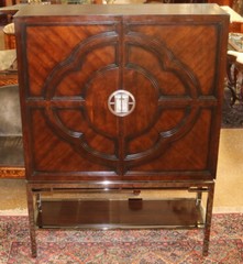 Awesome Chin Hua Lotus Bar Cabinet by Century Furniture