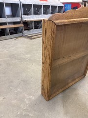VTG WOODEN DISPLAY CABINET FOR A COUNTERTOP OR HANG MERCANTILE SHOWCASE 🔥