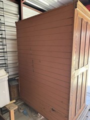 Antique Oak McCray Ice box.