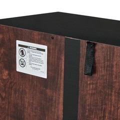 Tall Storage Cabinet with 8 Doors and 4 Shelves, Wall Storage Cabinet