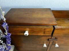 Salesman Sample Wooden Dry Sink