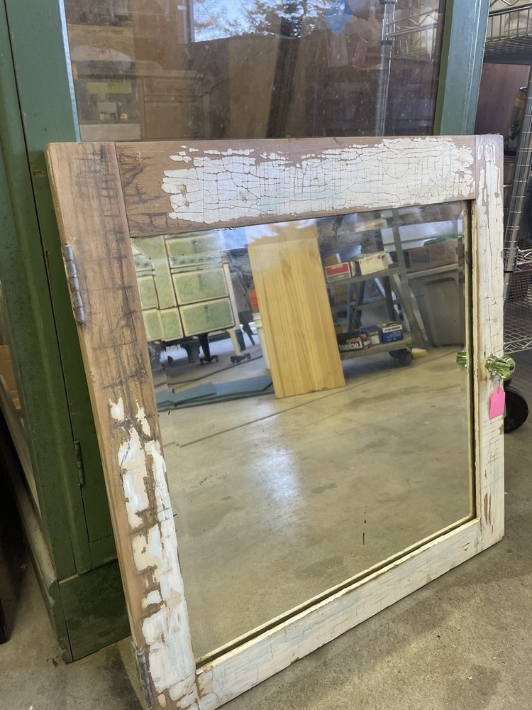 Antique Mirror Medecine Cabinet Door