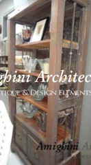 C – Italian Cabinet with Wrought Iron Inserts. 3554CA
