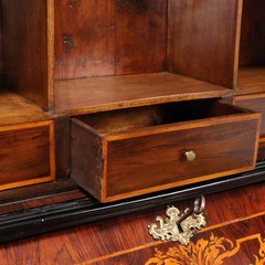 Antique Roman Trumeau Walnut Violet Wood Italy 18th Century Only Collectors