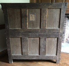 Rare 17th Century Court Cabinet Original Condition 1635-60