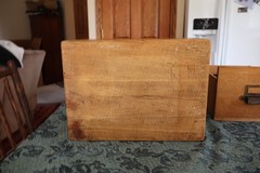 ANTIQUE WOOD LIBRARY SINGLE DRAWER CARD CATALOG