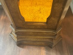 1970s Drexel Illuminated Display Cabinet Plant Stand