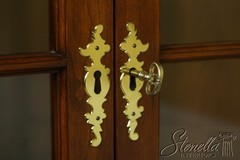 52708: HENKEL HARRIS Cherry Welford Corner China Cabinet