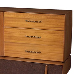 Rare Mid-century Mahogany 4066 Buffet/Credenza by John Keal for Brown Saltman