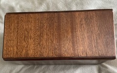 Vintage Solid Oak 3×5 Card File Cabinet. Very Good Condition
