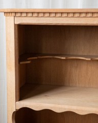1960s Attributed to Henning Kjaernulf Danish Modern Oak Corner Cabinet