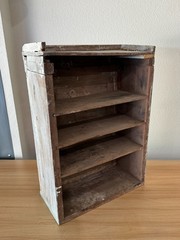 Antique Bathroom Wood Medicine Cabinet ~ Vintage Farm House Primitive