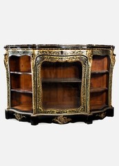 The showcas / cabinet Boulle, XIX century.