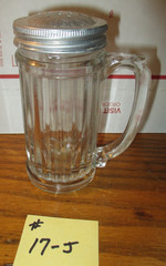 HOOSIER CABINET ORIGINAL SHAKER SPICE JAR LOT # 7-J