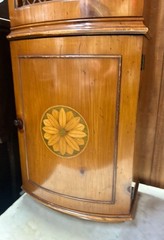 Pair of Vintage “Weiman Tables” Hanging Wall Display Cabinets