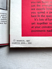 1937 Curtis Kitchen Cabinet Brochure- Lots of Pics of 1930’s Kitchen