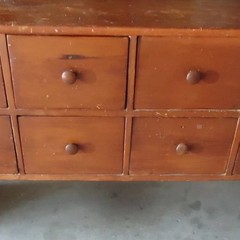 Vintage apothecary Style Cupboard