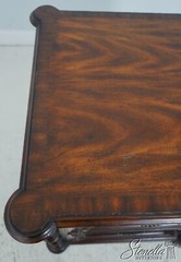 64037EC: MAITLAND SMITH Distressed Mahogany 1 Drawer Cabinet