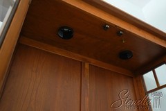 73448: ETHAN ALLEN American Impressions Cherry Display Cabinet