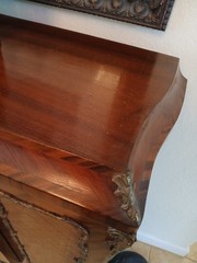 19th Century Vernis Martin Style Painted Music Cabinet
