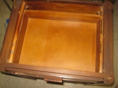 Sewing Cabinet Vintage Storage Furniture by Caswell Runyan VTG Antique