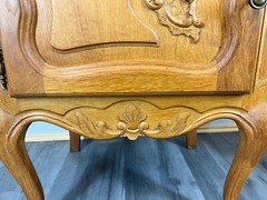 Amazing Pair French Bedside Tables Cupboards Cabinets Louis XVI (LOT 2830)