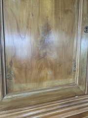 Antique French Louis Philippe style 2 Body Buffet /housekeeper’s cabinet, 2 pc.