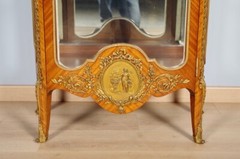 Mahogany and Gilded Bronze Transition Style Display Case, circa 1900