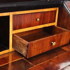 Antique Roman Trumeau Walnut Violet Wood Italy 18th Century Only Collectors