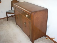 Kroehler, Serving/Dining Room Hutch, Mid-Century, Walnut & Rosewood