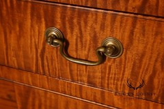 Louis Irion Tiger Maple Corner Cabinet*