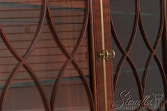 L73559 BAKER Historic Charleston Dome Top Mahogany China Cabinet