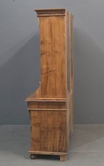 Antique Eastern European Pine Stepback China Cabinet Sideboard Hutch