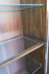 John Widdicomb Hollywood Regency China Display Cupboard Cabinet 5291