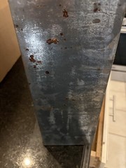 Vintage Hoosier Metal Bread Drawer Cabinet Bin 14x20x6 Kitchen Restoration