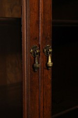 Rockford Republic Furniture Company 1920’s Walnut China Display Cabinet