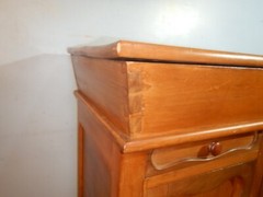 antique dry sink cabinet Dovetailed Sink w Folding Cover 1800’s