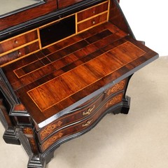 Antique Roman Trumeau Walnut Violet Wood Italy 18th Century Only Collectors