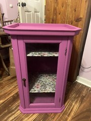 Wood Cabinet Refinished