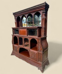 Victorian Aesthetic Movement Cabinet By George A Schastey / Herter brothers