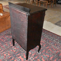 Antique Music Cabinet Phonograph Record Cabinet Wood c1920s-40s
