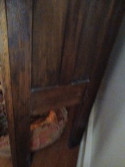Antique Early Southern American Primitive Style Pie Safe Punched Tin Cabinet