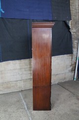 Vintage Thomasville Cherry Blockfront Secretary Bookcase Cabinet Dry Bar Cabinet