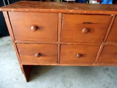 Vintage apothecary Style Cupboard