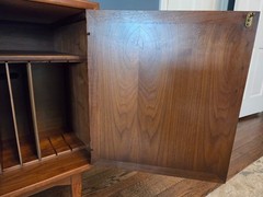 1963 Kipp Stewart For Drexel Declaration Mid Century Record Cabinet Refinished