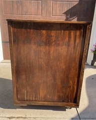 Antique Hamilton 24 Drawer Oak Print Cabinet Flat File Restored Cast Iron Pulls